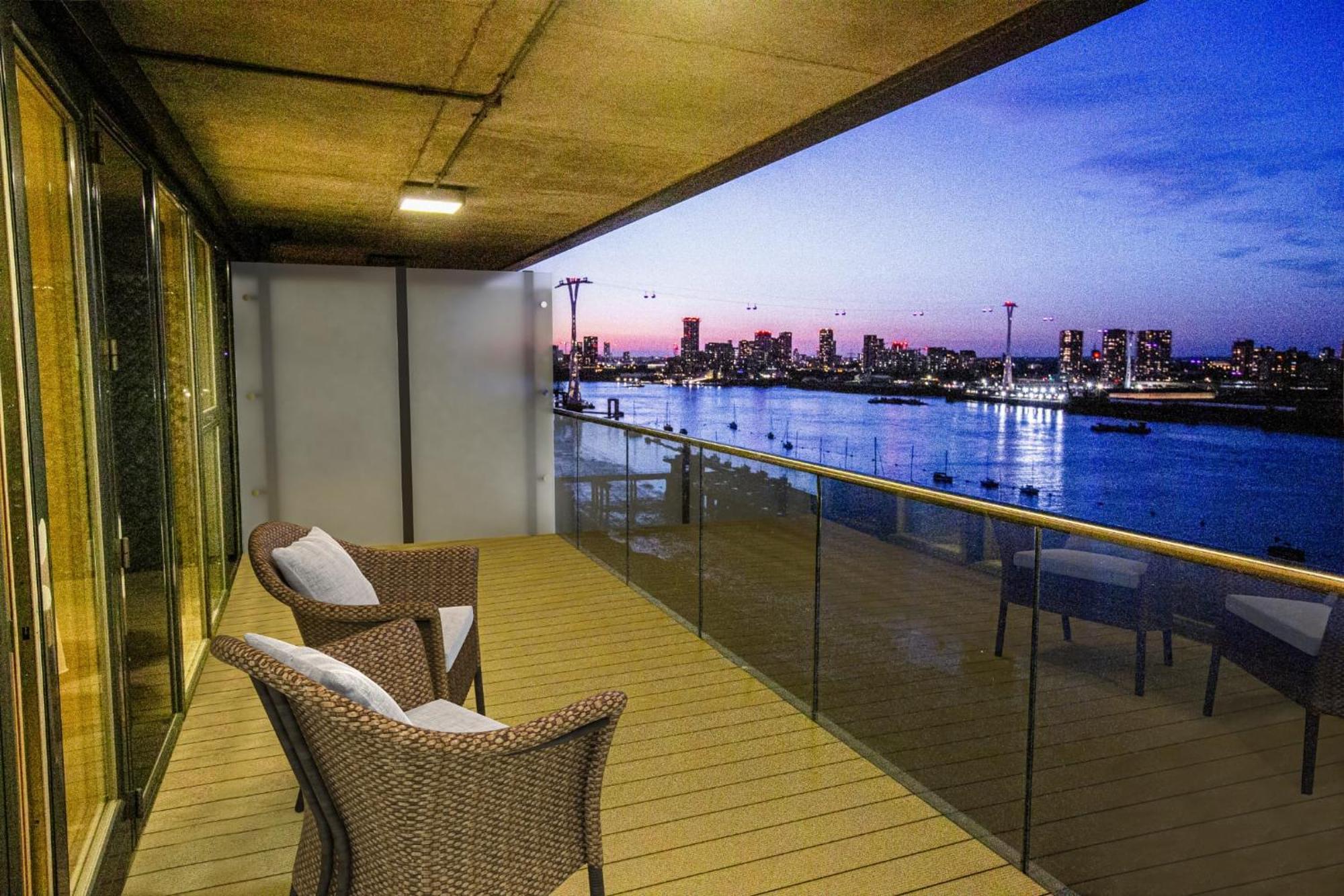 Waterfront- London Greenwich O2 Arena 2 Bed Flat Kültér fotó